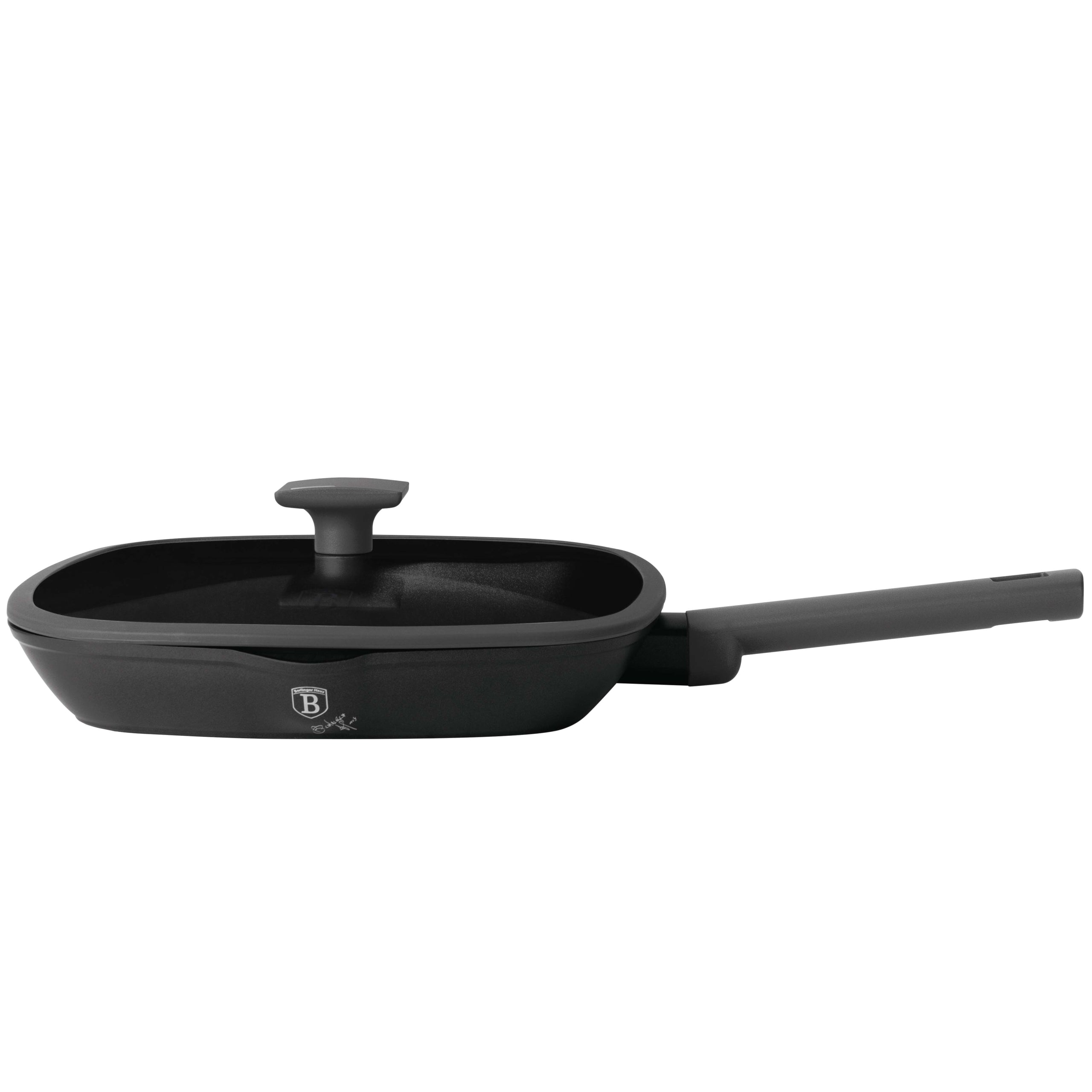 Berlinger Haus Grill serpenyő fedővel 28 cm Antracit Collection
