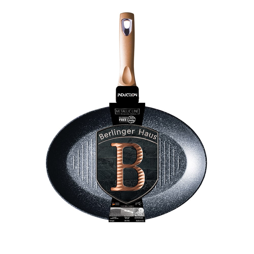 Berlinger Haus Halsütő serpenyő 35 cm Metallic Line Rose Gold Edition