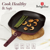 Berlinger Haus Indukciós tapadásmentes grill serpenyő 28 cm Leonardo Collection