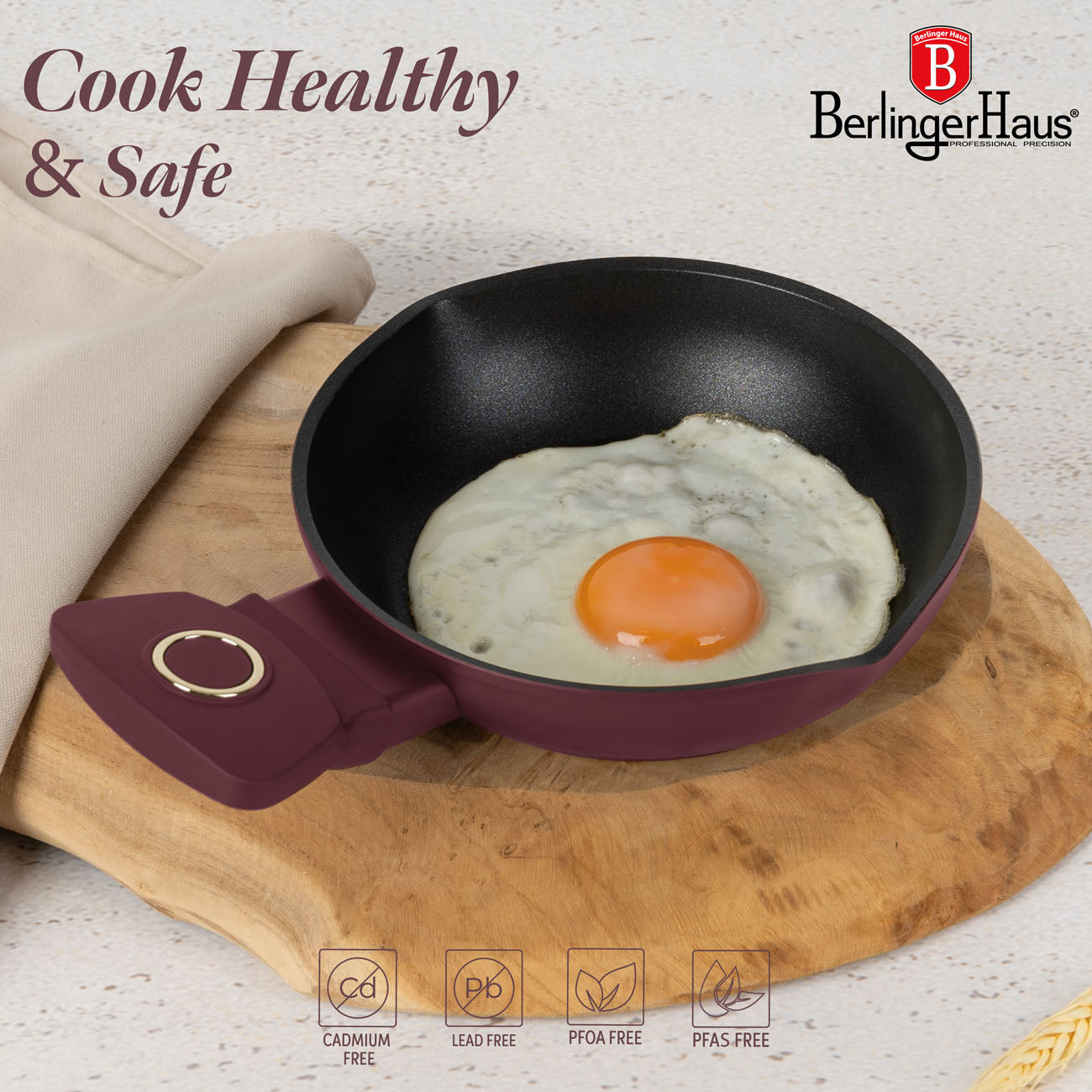 Berlinger Haus Indukciós tapadásmentes Mini serpenyő 16 cm Leonardo Collection