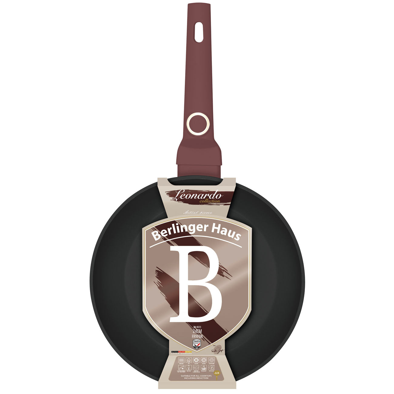 Berlinger Haus Indukciós tapadásmentes Serpenyő 24 cm Leonardo Collection