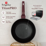 Berlinger Haus Indukciós tapadásmentes Wok serpenyő 28 cm Leonardo Collection