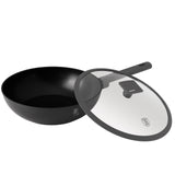 Berlinger Haus indukciós Wok fedővel 28 cm Antracit Collection