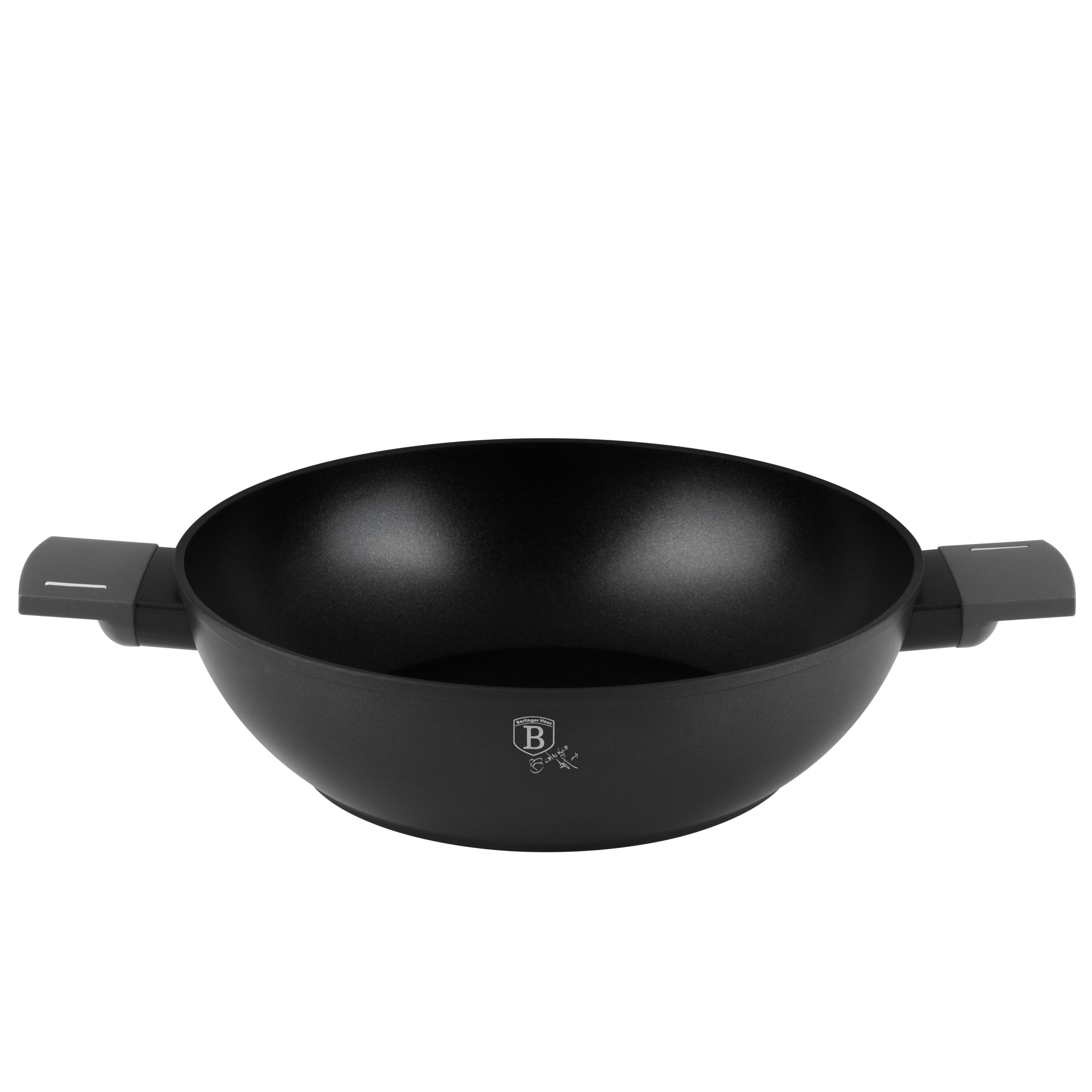 Berlinger Haus indukciós Wok fedővel 30 cm Antracit Collection