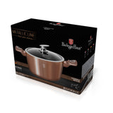 Berlinger Haus lábas fedővel Ø24*11,8 cm 4,1 L Metallic Line Rose Gold Edition