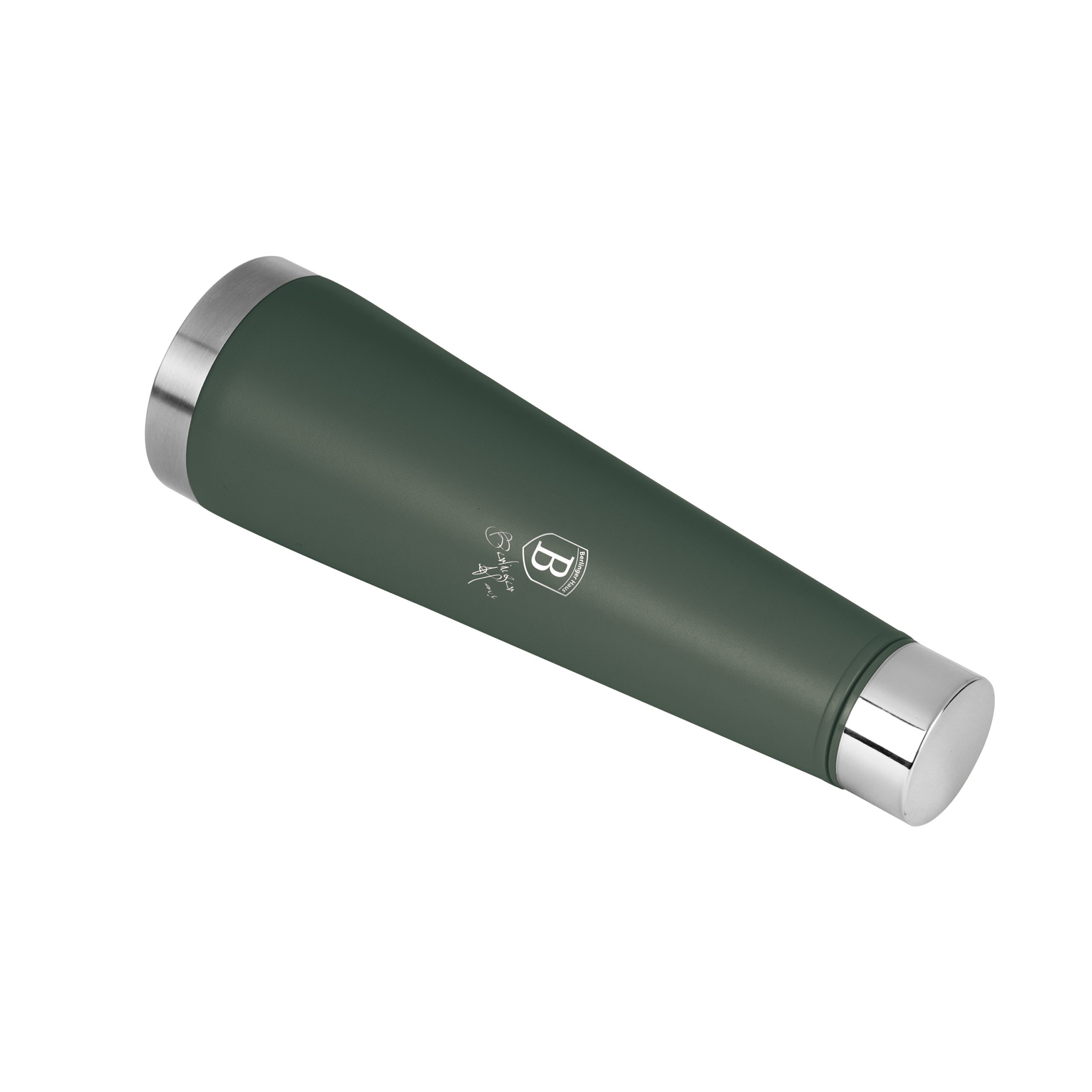 Berlinger Haus matt zöld rozsdamentes acél Palack alakú termosz 400 ml