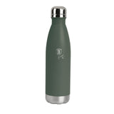 Berlinger Haus matt zöld rozsdamentes acél palack alakú termosz 500 ml