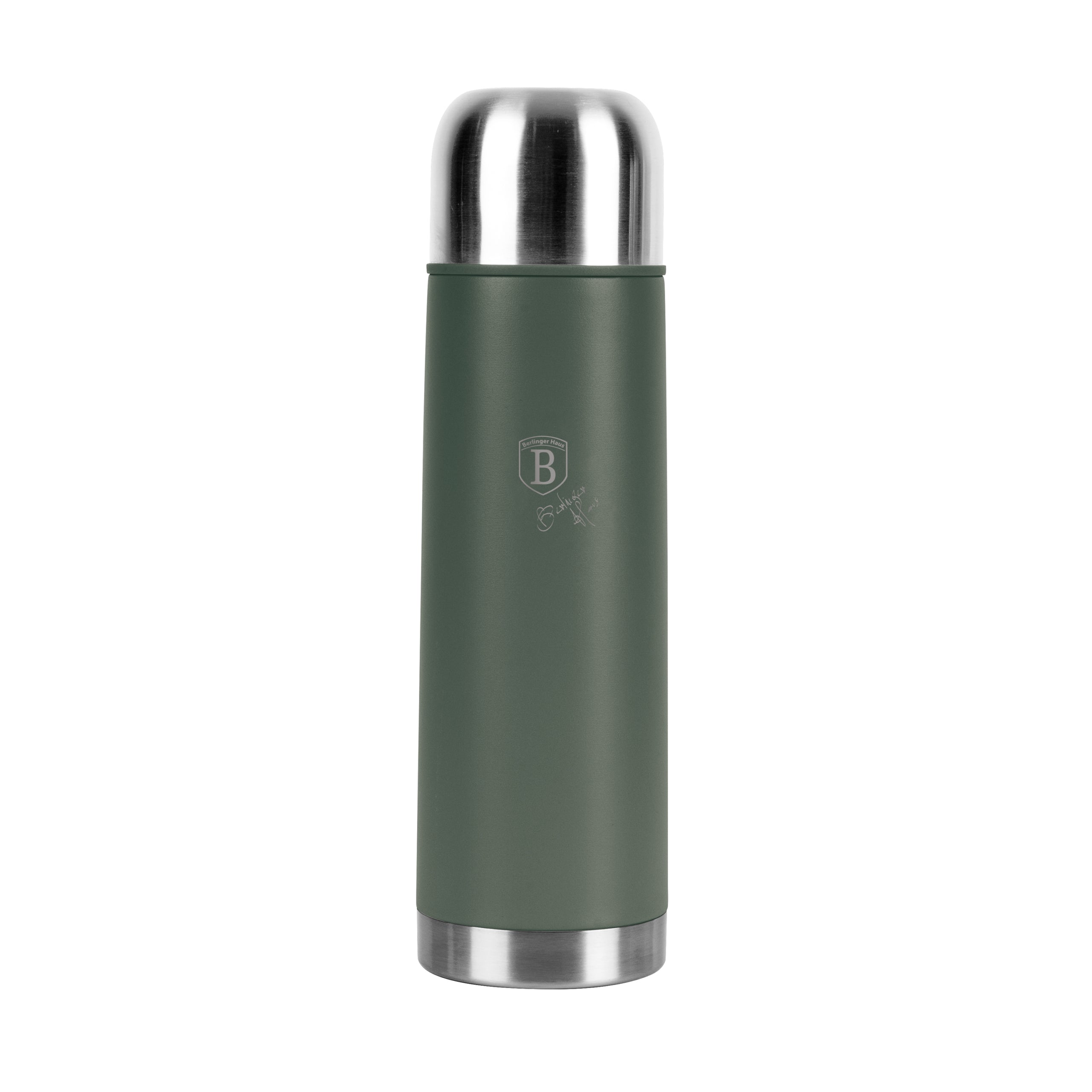 Berlinger Haus matt zöld rozsdamentes acél termosz 750 ml