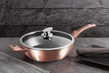 Berlinger Haus Mély serpenyő fedővel 28 cm Metallic Line Rose Gold Edition
