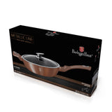 Berlinger Haus Mély serpenyő fedővel 28 cm Metallic Line Rose Gold Edition