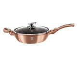 Berlinger Haus Mély serpenyő fedővel 28 cm Metallic Line Rose Gold Edition