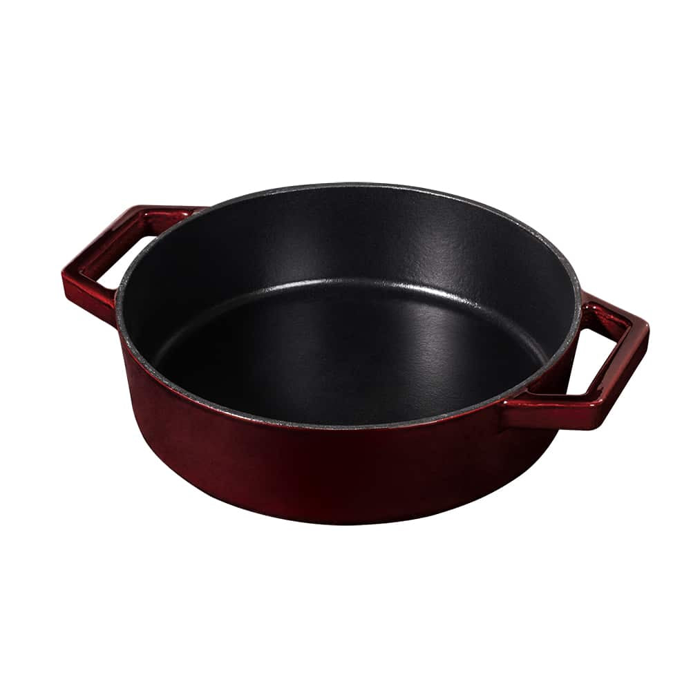 Berlinger Haus Öntöttvas alacsony lábas 2,57 l Metallic Line Burgundy Edition