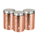 Berlinger Haus rozsdamentes acél 3 részes konyhai tároló szett Metallic Line Rose Gold Edition