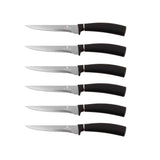 Berlinger Haus rozsdamentes acél 6 részes steak késkészlet Black Rose Collection