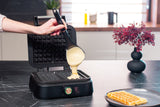 Berlinger Haus tapadásmentes Belga gofrisütő 1500 W Black Rose Collection