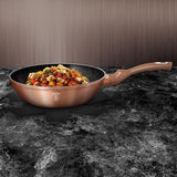 Berlinger Haus wok serpenyő 30 cm Metallic Line Rose Gold Edition