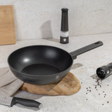 Berlinger Haus wok serpenyő fedővel 28 cm Antracit Collection
