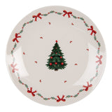 Karácsonyi porcelán desszertes tányér 20 cm Traditional Christmas Harmony