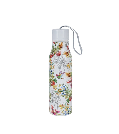 Duplafalú rozsdamentes acél hőtartó termosz 500 ml kolibri madaras
