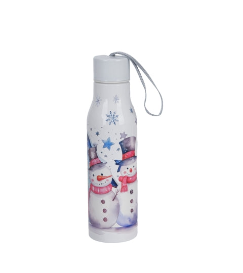 Hóemberes rozsdamentes acél hőtartó termosz duplafalú 0,5L Snowman