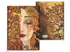 Vonalas notesz füzet kemény fedeles 21x14,5 cm 80 oldalas Klimt Arany könnyek