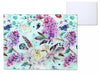 Üveg konyhai vágódeszka 40×30 cm – virágos Floral Garden