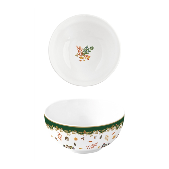 Forest Dream őszi porcelán konyhai tálka 12 cm