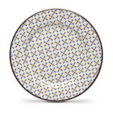 Porcelán 18 részes étkészlet Art Deco Charles 2 Pozzi Milano