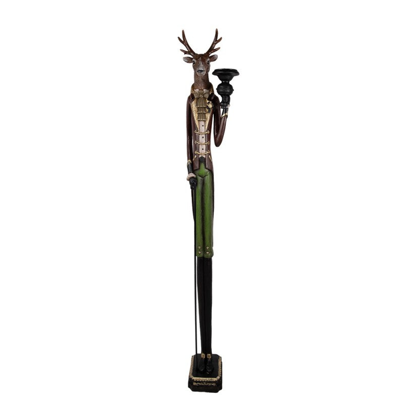 Lord Candlehart Karácsonyi Szarvasfigura Gyertyatartóval 160 cm
