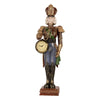 Diótörő karácsonyi figura órával 45 cm