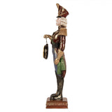 Diótörő karácsonyi figura órával 45 cm