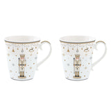 Tányér, étkészlet Diótörő karácsonyi porcelán bögre 2 db Royal Nutcracker