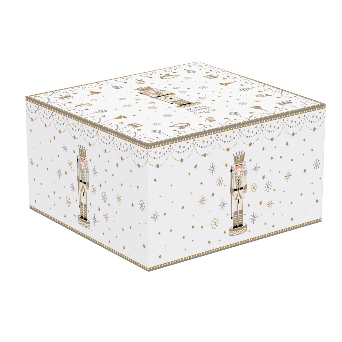 Tányér, étkészlet Diótörő karácsonyi porcelán tál 20 cm Royal Nutcracker