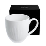 Duo Raphael fehér porcelán bögre - 370 ml