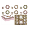 Porcelán eszpresszó kávés csésze 6 személyes szett díszdobozban Sweet Moments