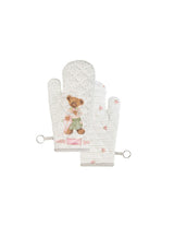 Pamut Edényfogó kesztyű 19x32 cm maci fiú Sweet Bear