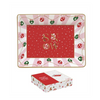 Karácsonyi Porcelán kis kínáló tálka 14x11 cm díszdobozban Christmas Twist