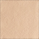 Szalvéta Elegance beige dombornyomott papírszalvéta bézs 40x40 cm
