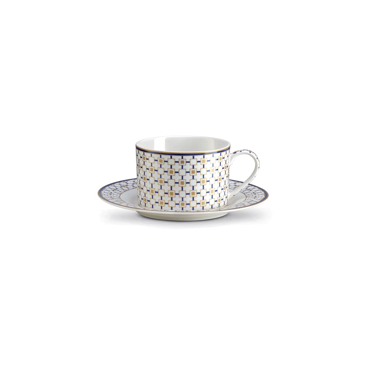 Csésze Elegáns porcelán teáscsésze és csészealj Charles Pozzi Milano
