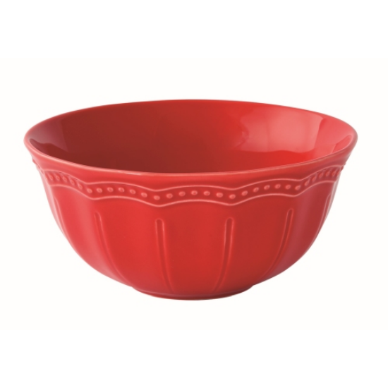 Tálka Elite Red piros porcelán tál 16 cm