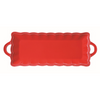 Tálka Elite Red piros porcelán tálca 43X16 cm