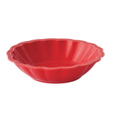 Tányér, étkészlet Elite Red prémium piros porcelán mélytányér