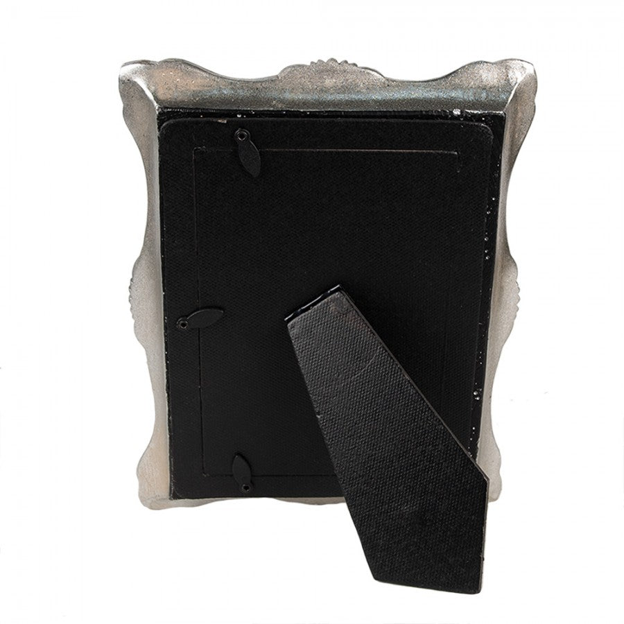 Képkeret Ezüst színű vintage képkeret 10x15 cm sarokdísszel