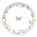 Porcelán desszertes tányér szett 2 db-os díszdobozban Fancy Garden