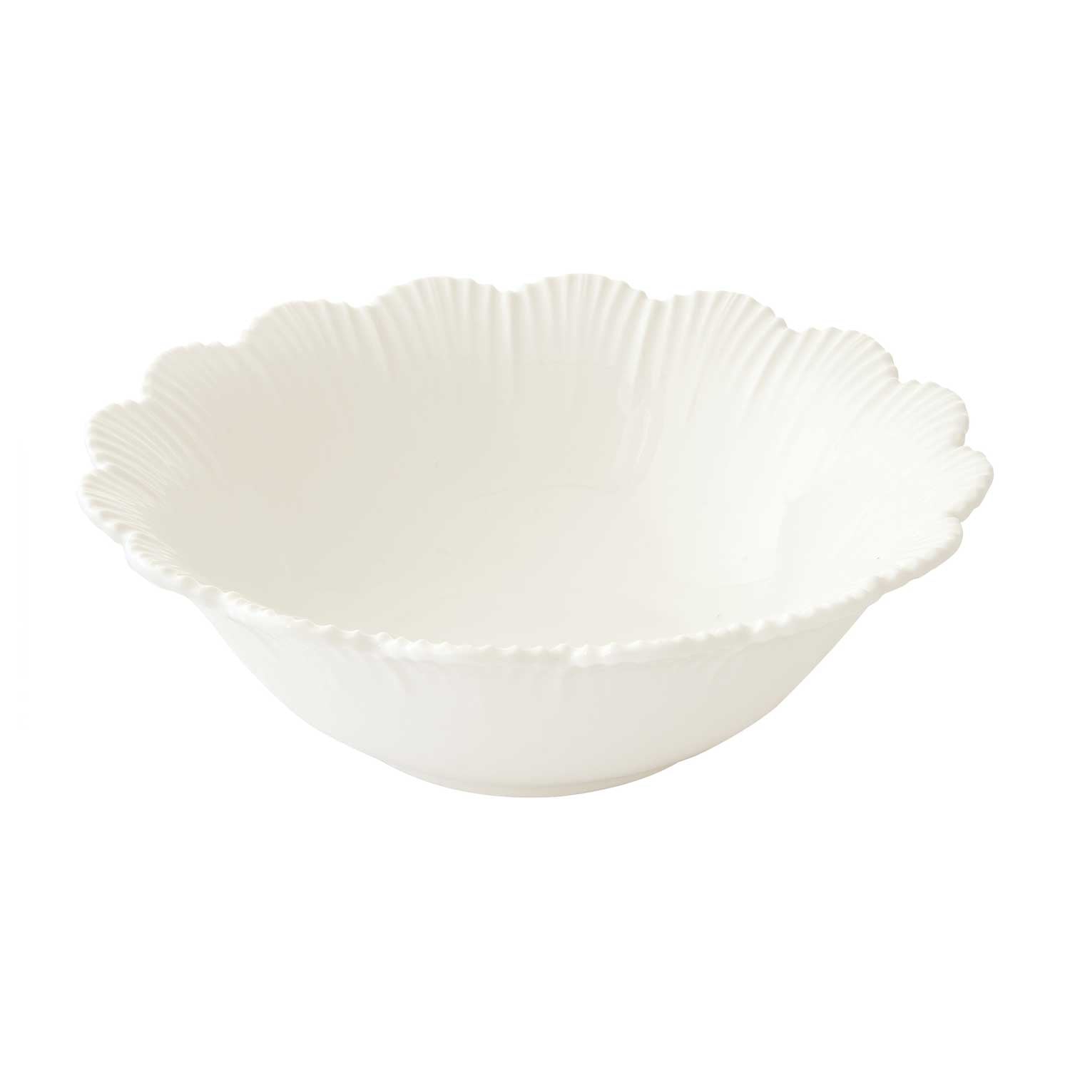 Tálka Fehér porcelán tál 20 cm Fleuri