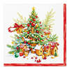 Háromrétegű karácsonyi papírszalvéta 33x33 cm 20 db Festive Joy Tree