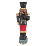 Nagy diótörő figura zöld piros 65 cm
