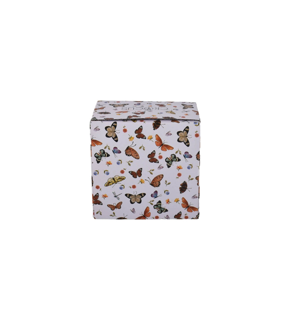 Porcelán pillangós eszpresszó kávés csésze aljjal 100 ml Butterflies