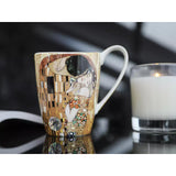 Bögre, csésze Gustav Klimt porcelán bögre A Csók 400 ml