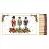 Gyufa Gyufa Karácsonyi diótörő csomagolásban Bearded nutcracker